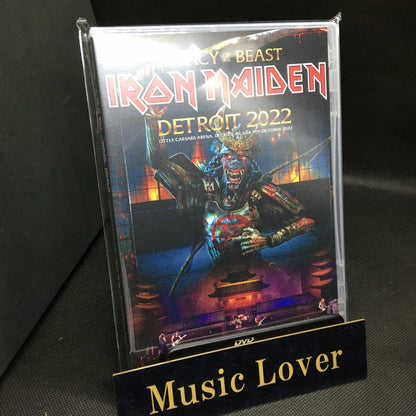 IRON MAIDEN / DETROIT 2022 (1DVDR)