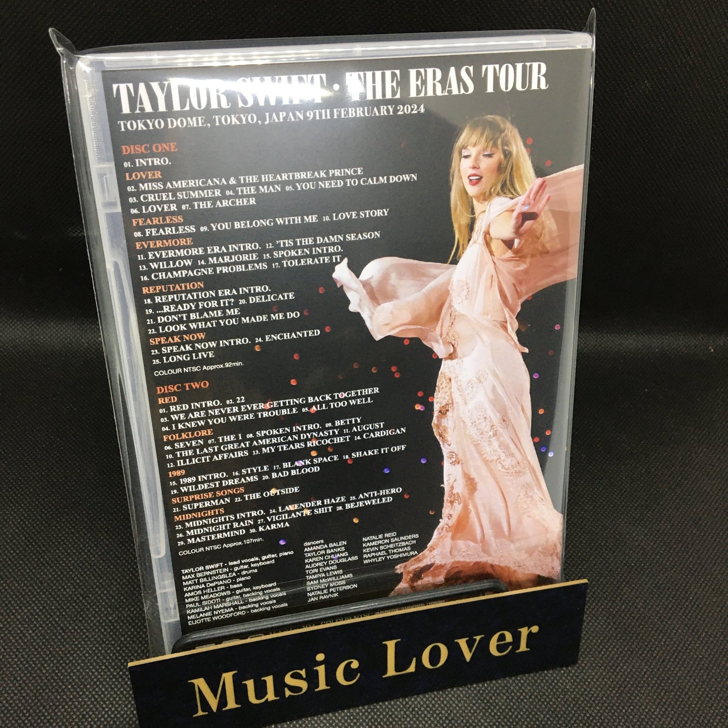 TAYLOR SWIFT / TOKYO DOME 2024 3RD NIGHT SCREEN SHOT (2DVDR)