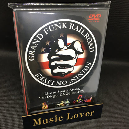 GRAND FUNK RAILROAD / SHININ' ON LIVE!! PRO SHOT (1DVDR)