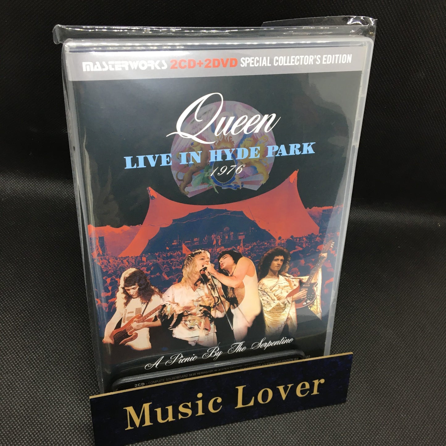 QUEEN / LIVE IN HYDE PARK 1976 A PICNIC BY THE SERPENTINE NEW REVISED EDITION (2CD+2DVD)