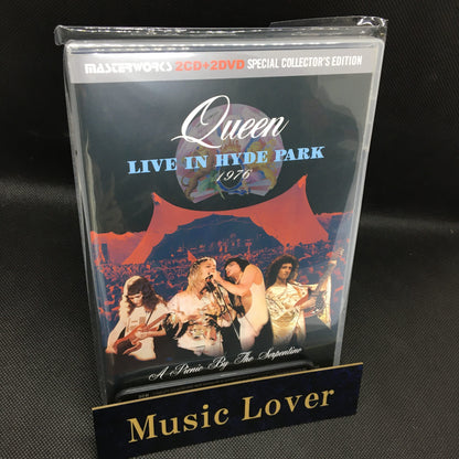 QUEEN / LIVE IN HYDE PARK 1976 A PICNIC BY THE SERPENTINE NEW REVISED EDITION (2CD+2DVD)