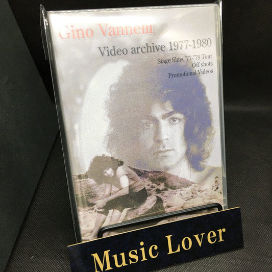 GINO VANNELLI / Video Archive 1977-1980 Pro-Shot (1DVDR)