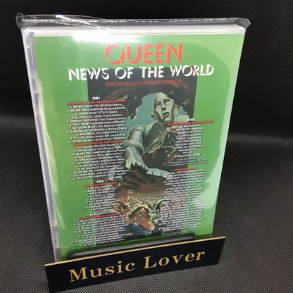 Queen News Of The World Expanded Collector's Edition 2CD 1DVD Set 44 Tracks