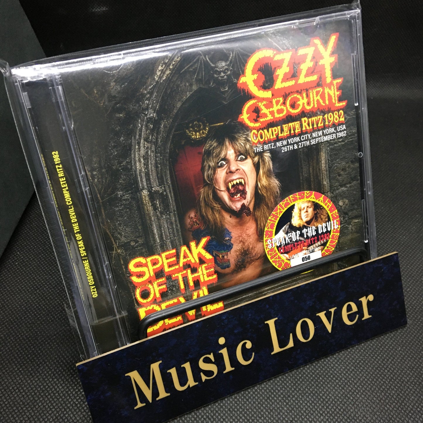OZZY OSBOURNE / SPEAK OF THE DEVIL COMPLETE RITZ 1982 STEREO SOUNDBOARD (2CD)