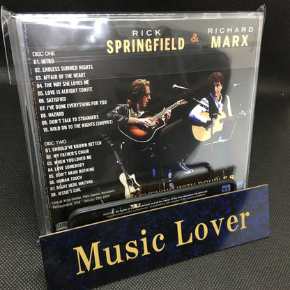 RICK SPRINGFIELD & RICHARD MARX / AN EVENING WITH DOUBLE R (2CDR)