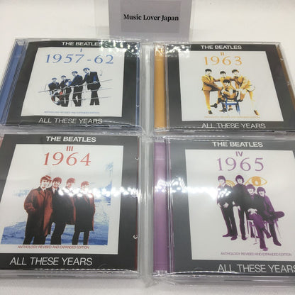 THE BEATLES / ALL THESE YEARS I - IV 1957 - 1965 ANTHOLOGY REVISED AND EXPANDED EDITION SET 【8CD】
