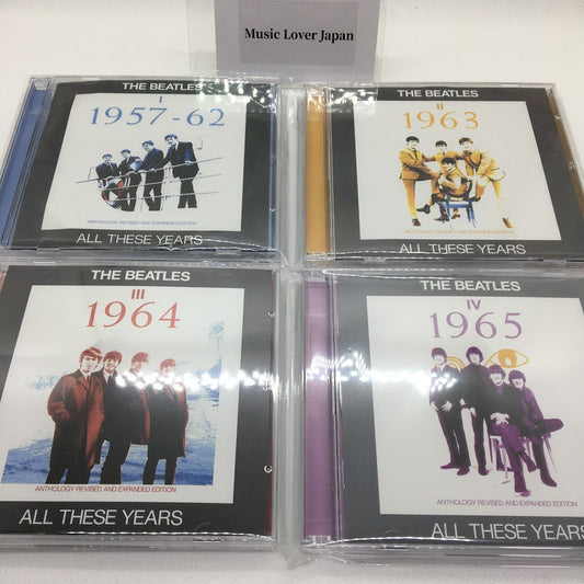 THE BEATLES / ALL THESE YEARS I - IV 1957 - 1965 ANTHOLOGY REVISED AND EXPANDED EDITION SET 【8CD】
