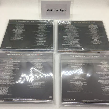 THE BEATLES / ALL THESE YEARS I - IV 1957 - 1965 ANTHOLOGY REVISED AND EXPANDED EDITION SET 【8CD】