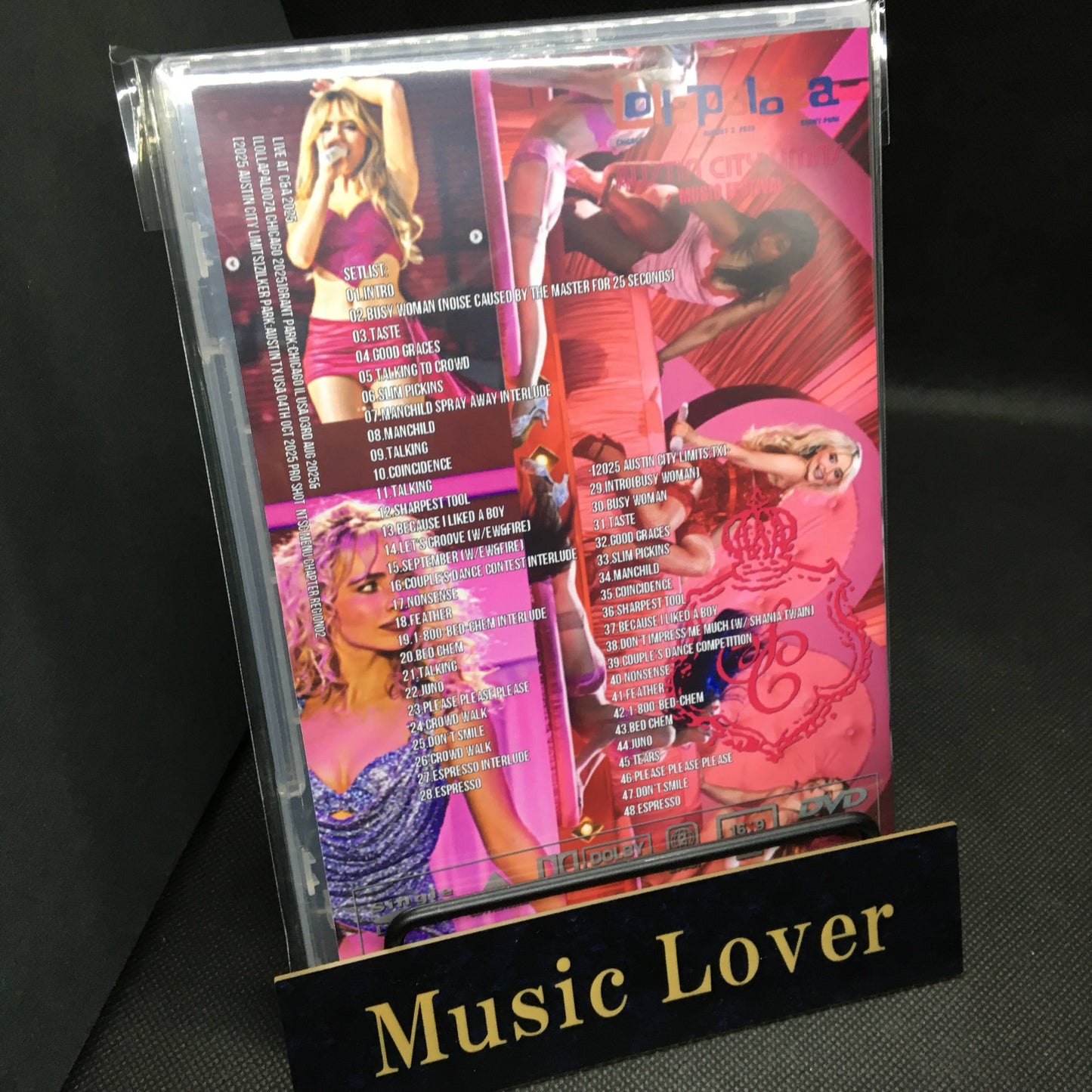 Sabrina Carpenter / LIVE AT C&A 2025 (Chicago & Austin) Pro-shot (1DVDR)