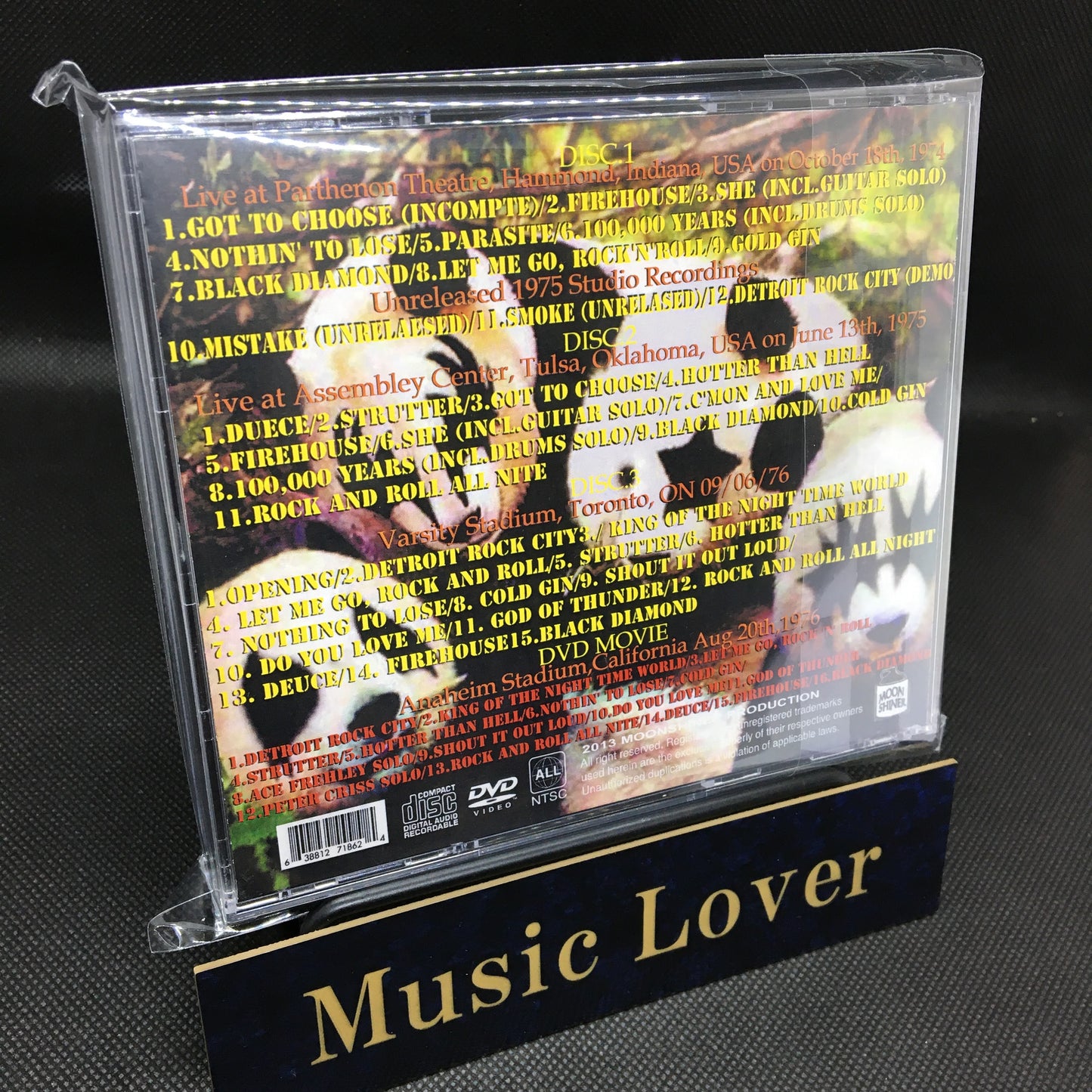 KISS / GREATEST COLLECTION Vo.1 (3CDR+1DVDR)