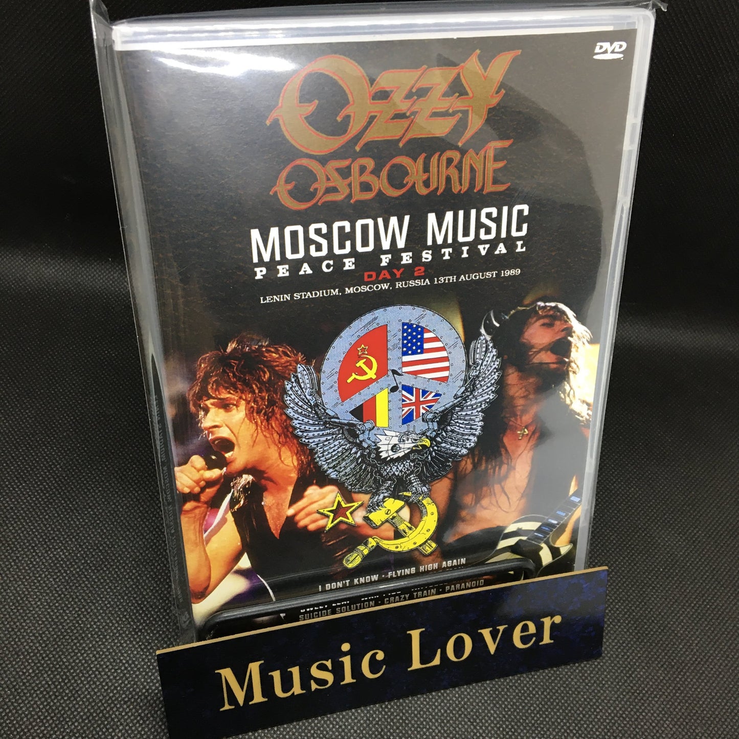 OZZY OSBOURNE / MOSCOW MUSIC PEACE FESTIVAL DAY 2 PRO SHOT (2DVDR)