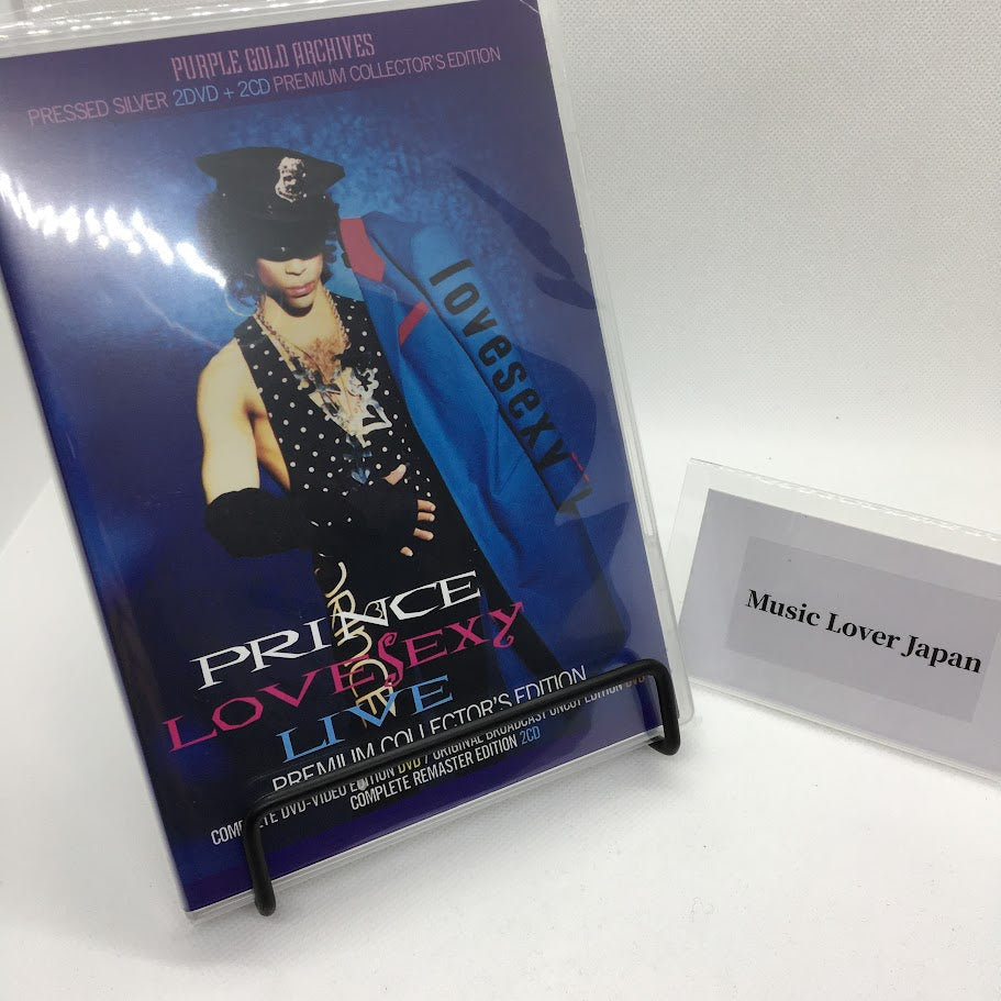 PRINCE / LOVESEXY TOUR 1988 (2CD+2DVD) – WORLD MUSIC LOVER