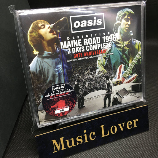 OASIS / DEFINITIVE MAINE ROAD 1996 2 DAYS COMPLETE 30TH ANNIVERSARY (4CD)