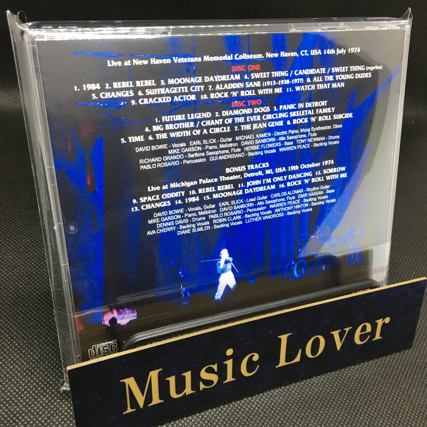 DAVID BOWIE / NEW HAVEN 1974 1ST GEN (2CDR)