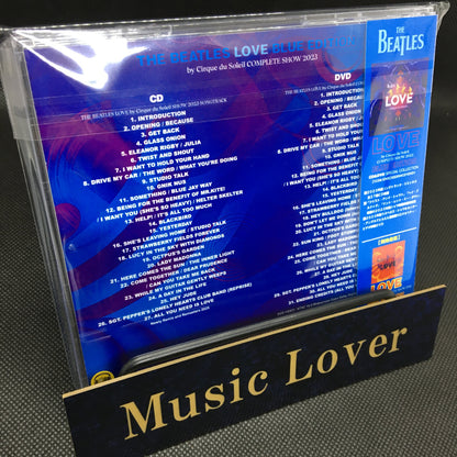 THE BEATLES / LOVE by Cirque du Soleil COMPLETE SHOW 2023 BLUE EDITION (1CD+1DVD)