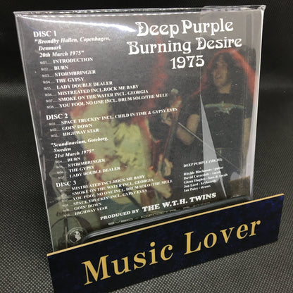 Deep Purple / Burning Desire Denmark & Sweden 1975 (3CD) Empress Valley
