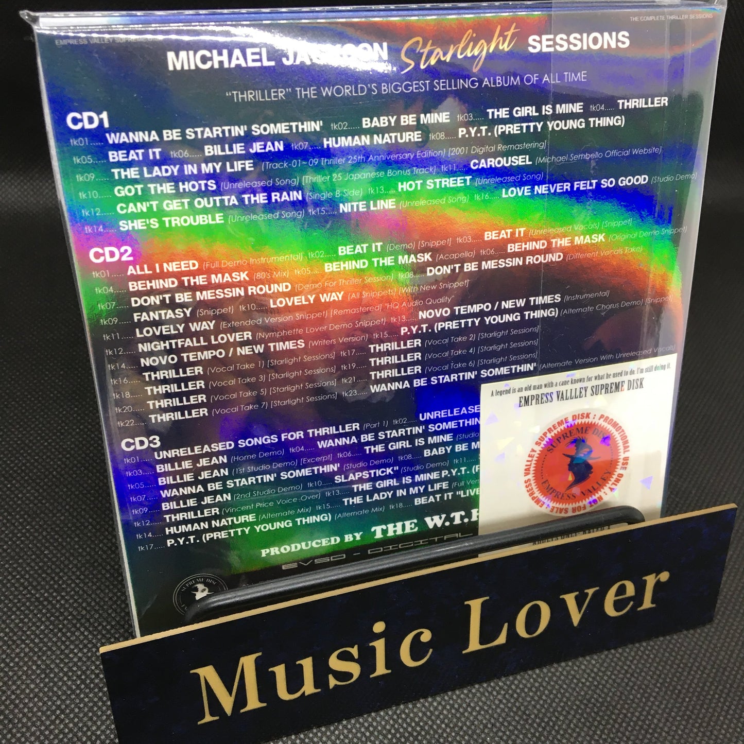 Michael Jackson / Starlight Sessions (3CD)