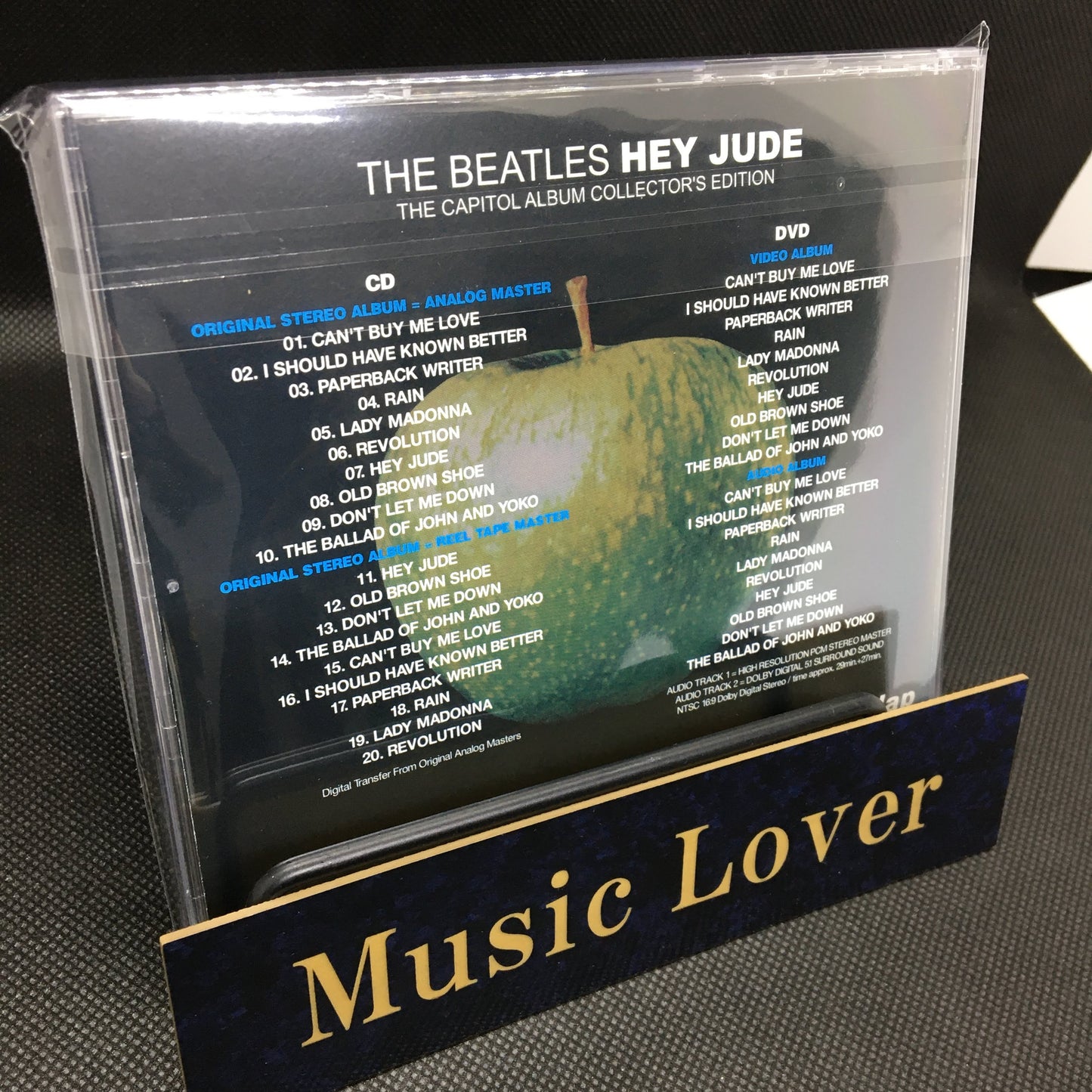 THE BEATLES / HEY JUDE THE CAPITOL ALBUM MASTERS COLLECTOR'S EDITION (1CD+1DVD)