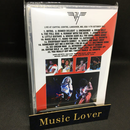 VAN HALEN / DEFINITIVE LARGO 1982 1ST NIGHT PRO SHOT (1DVDR)