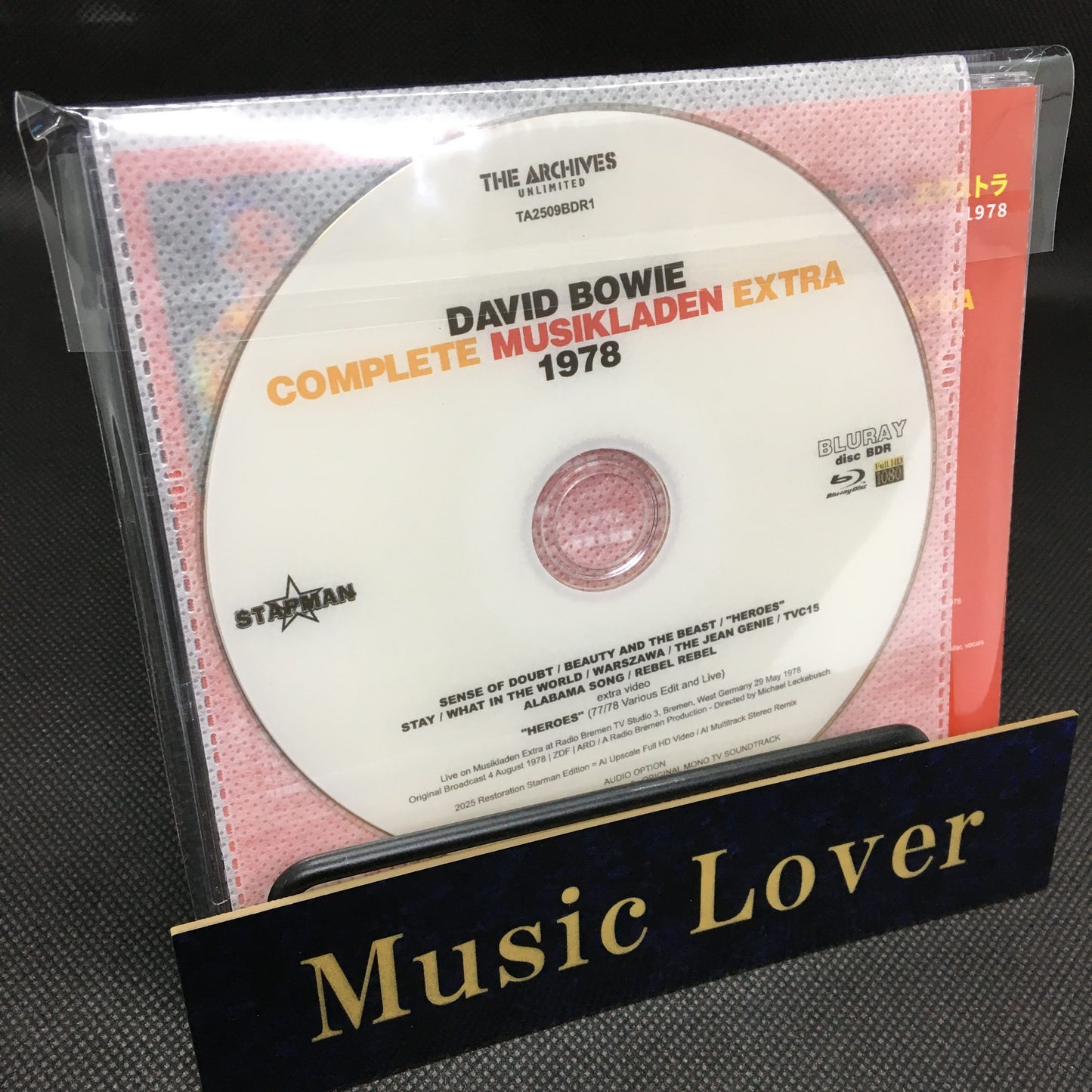 DAVID BOWIE / COMPLETE MUSIKLADEN EXTRA LIVE ON TV GERMANY 1978 (1CD+1DVD)