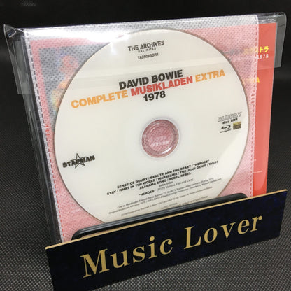 DAVID BOWIE / COMPLETE MUSIKLADEN EXTRA LIVE ON TV GERMANY 1978 (1CD+1DVD)