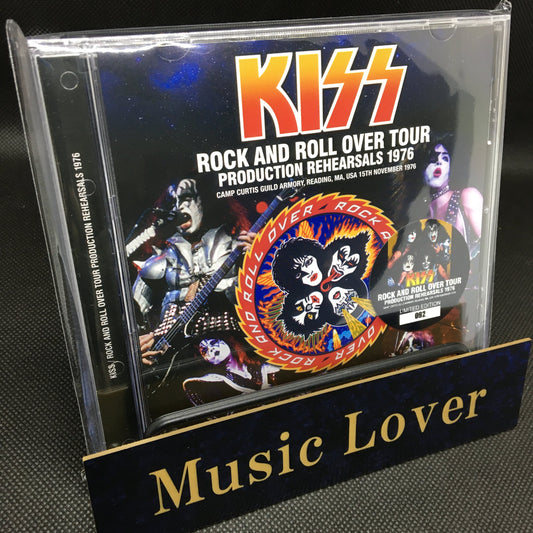KISS / ROCK AND ROLL OVER TOUR PRODUCTION REHEARSALS 1976 (1CD)