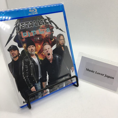 Metallica Lollapalooza Brazil 2017 Blu-ray 24 Tracks PRO shot 1BDR