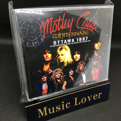MOTLEY CRUE/WHITESNAKE / OTTAWA 1987 (3CDR)