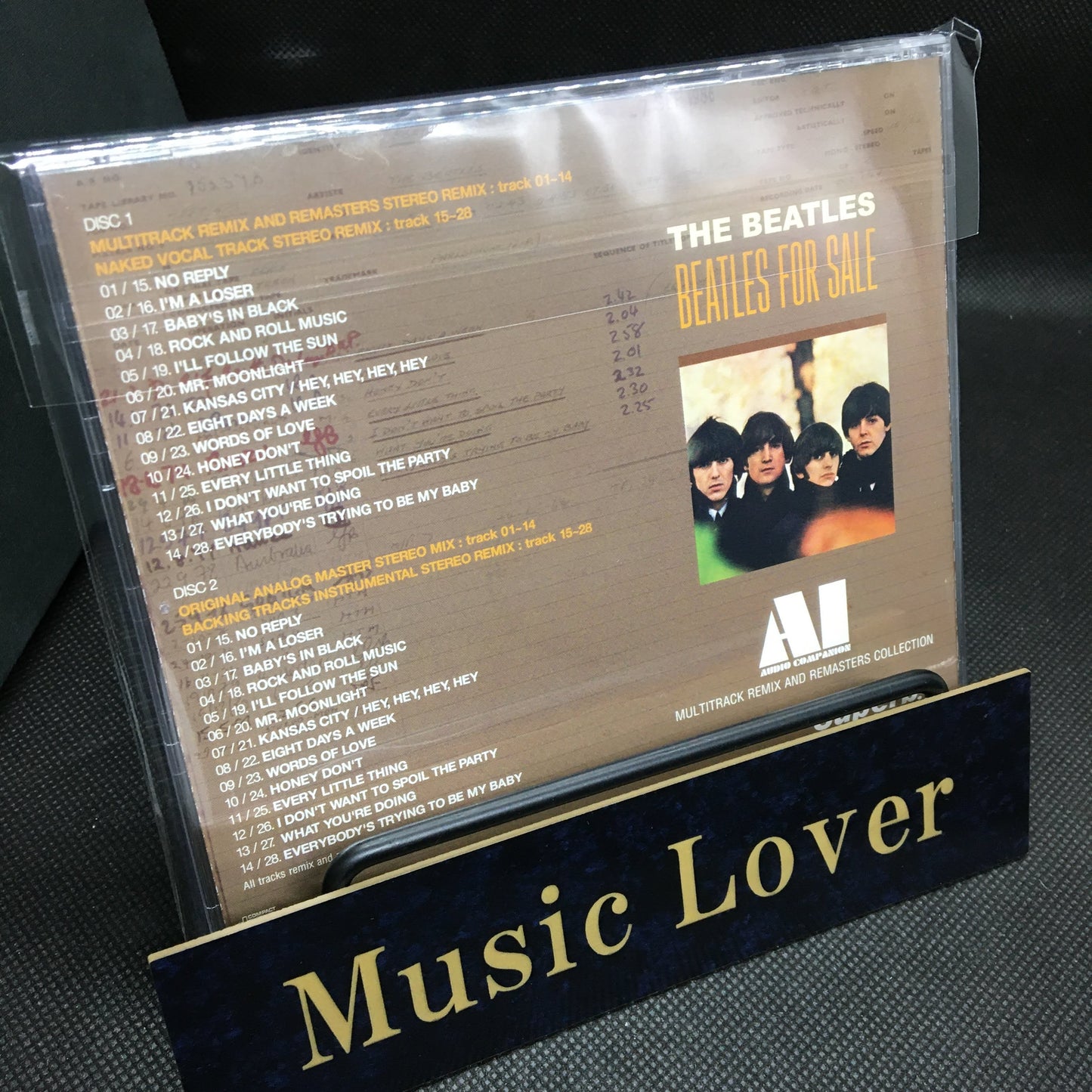 THE BEATLES / BEATLES FOR SALE AI AUDIO COMPANION MULTITRACK REMIX AND REMASTERS COLLECTION (2CD)