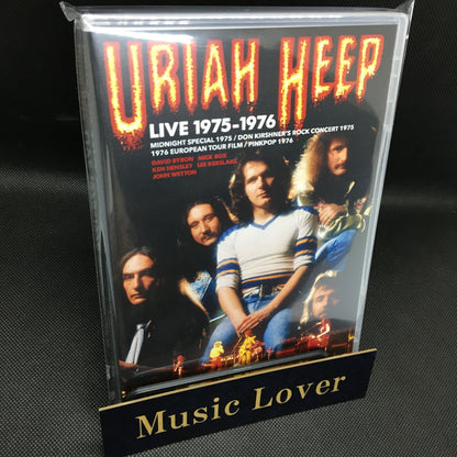 URIAH HEEP / LIVE 1975-1976 PRO SHOT (1DVDR)