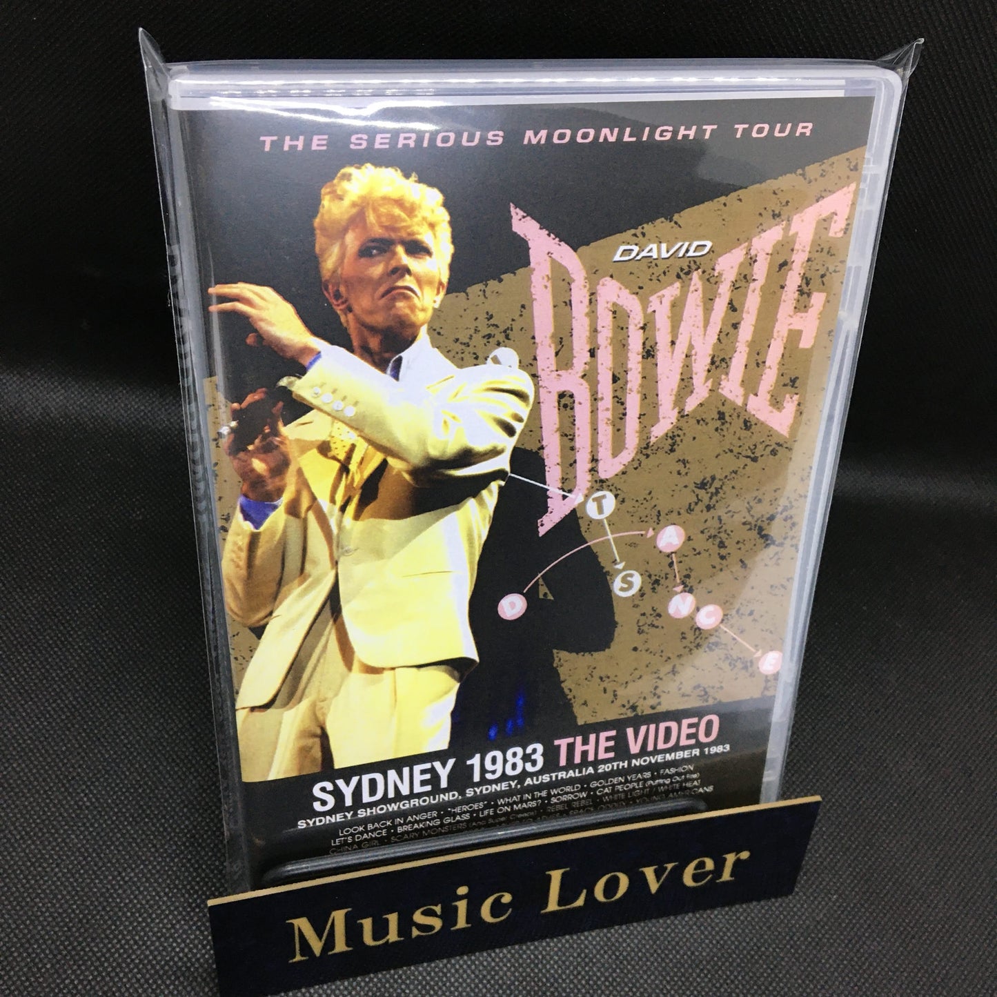 DAVID BOWIE / SYDNEY 1983 THE VIDEO PRO SHOT (1DVDR)