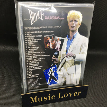 DAVID BOWIE / SYDNEY 1983 THE VIDEO PRO SHOT (1DVDR)