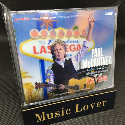PAUL McCARTNEY / GOT BACK TOUR 2025 ALLEGIANT STADIUM, LAS VEGAS (2CDR+1DVDR)