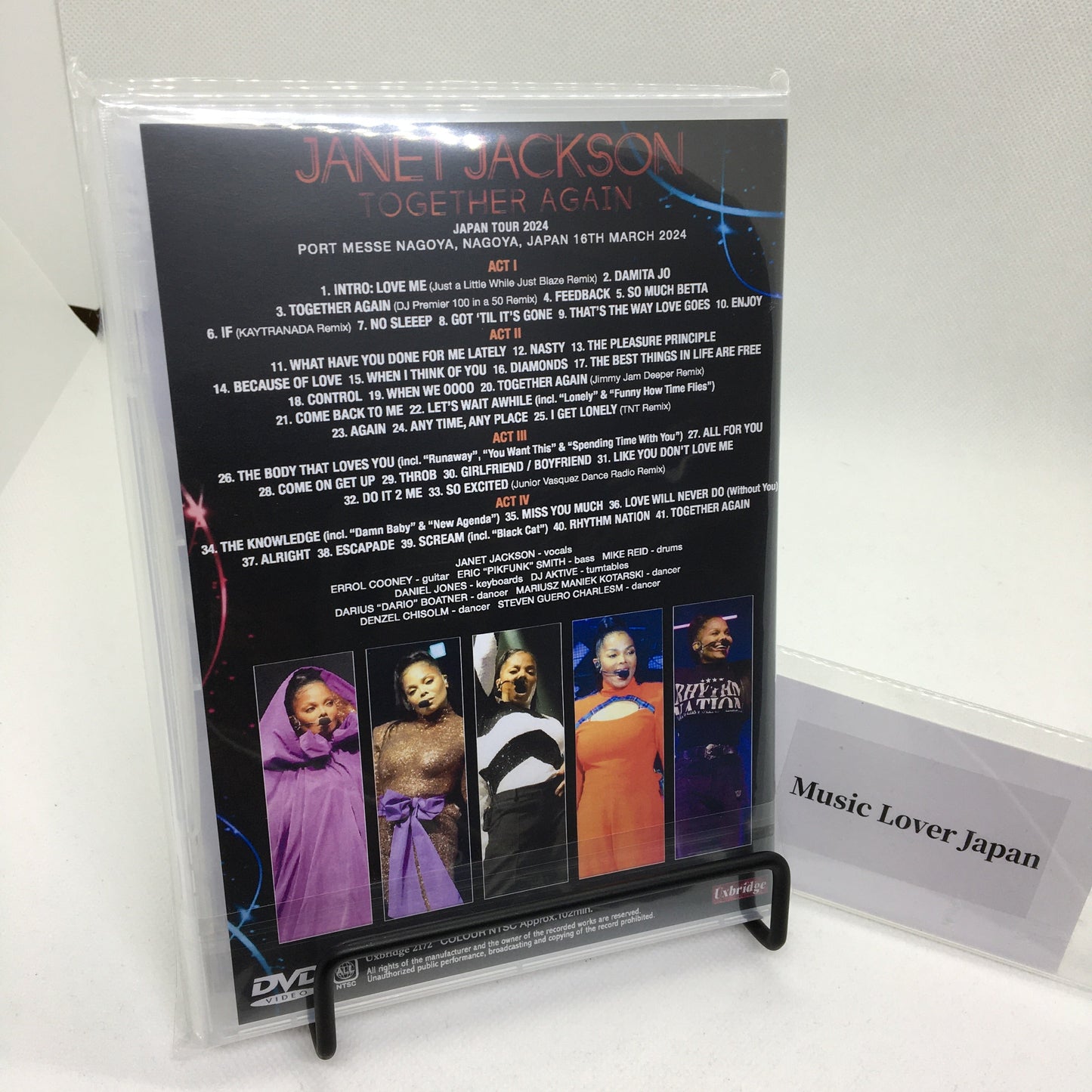 JANET JACKSON / NAGOYA 2024 (1DVDR)