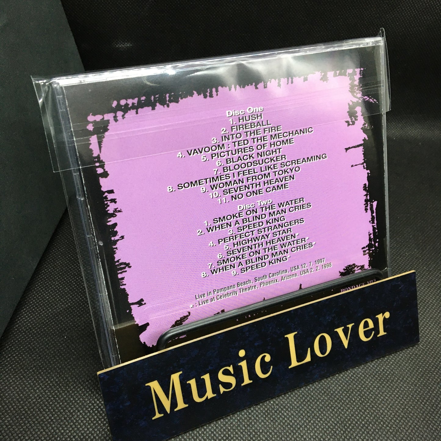 DEEP PURPLE / LIVE FROM THE SEVEN HEAVEN (2CD)