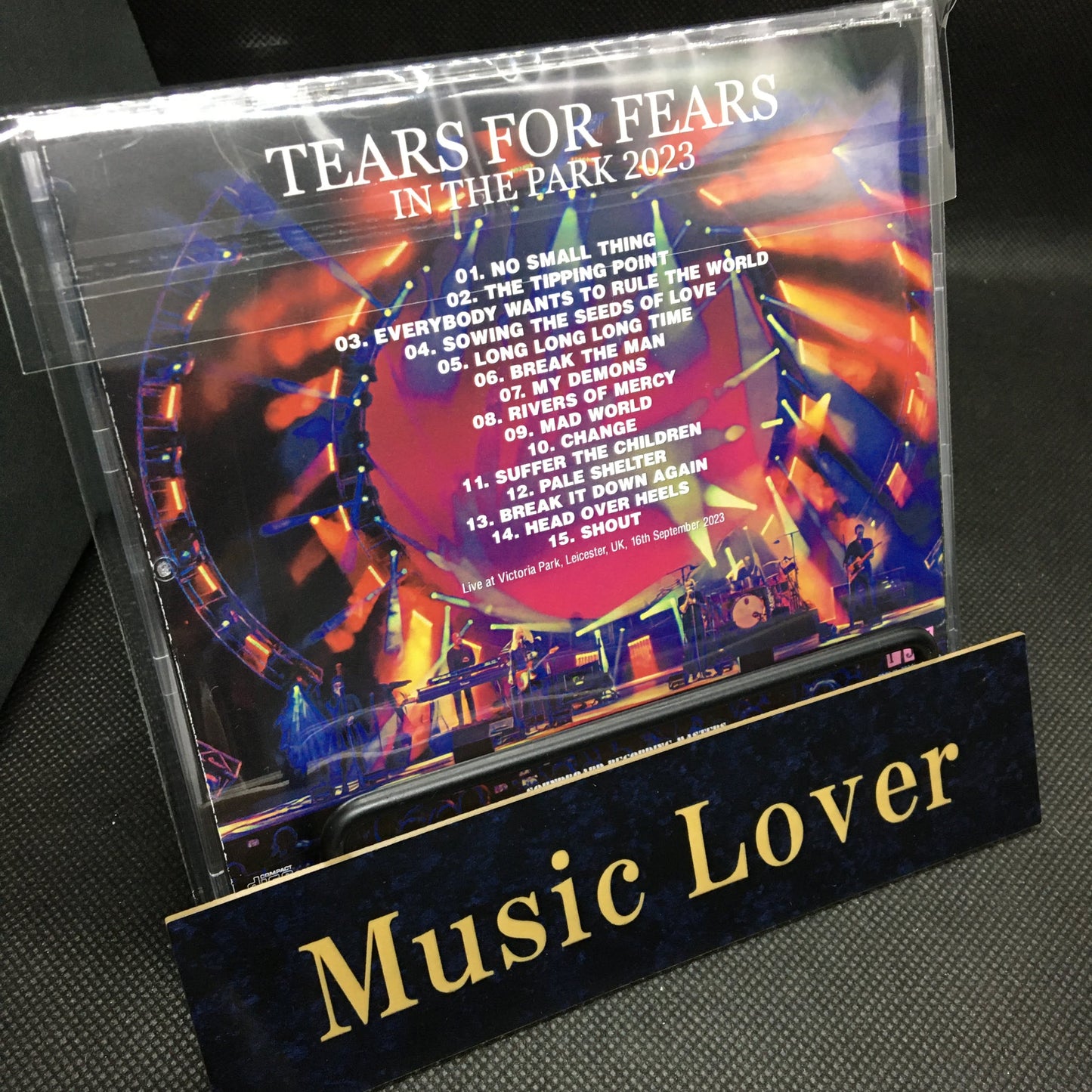 TEARS FOR FEARS / IN THE PARK 2023 Soundboard (1CDR)