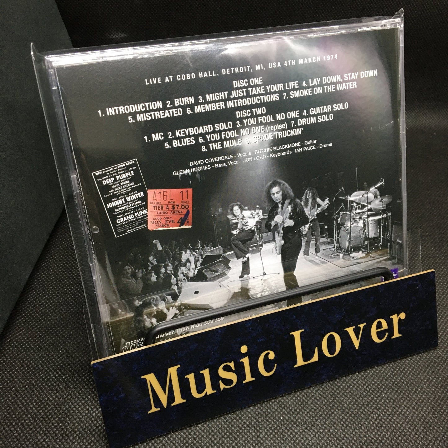 DEEP PURPLE / DETROIT 1974 2ND NIGHT (2CD)