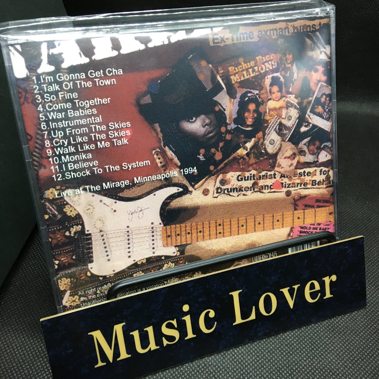 Jesse Johnson / Mirage 1994 SOUNDBOARD (1CDR)