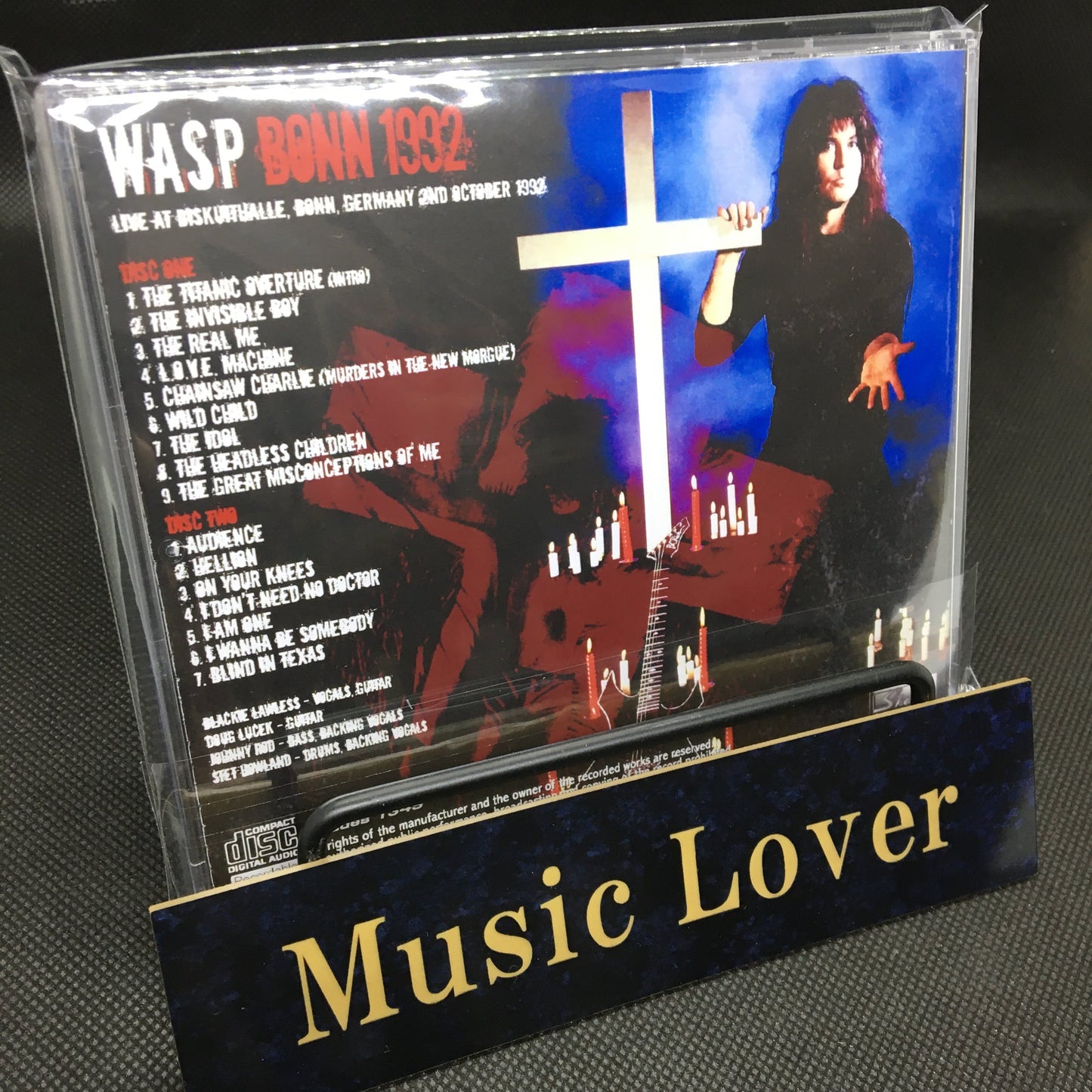 W.A.S.P. / BONN 1992 (2CDR)