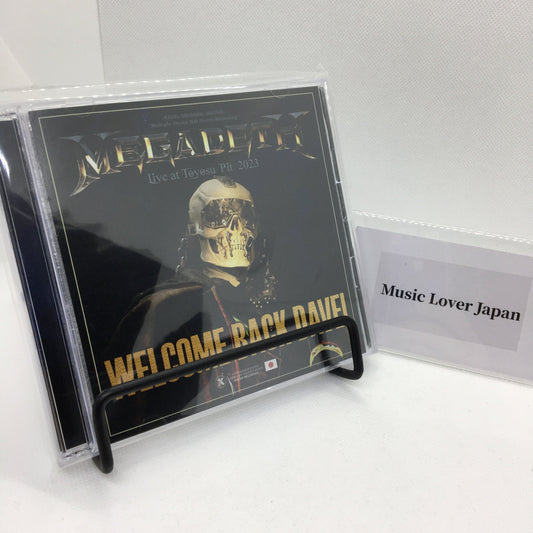 MEGADETH / Welcome Back Dave! (2CDR+1DVDR)