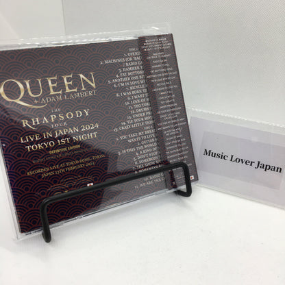 Queen + Adam Lambert / The Rhapsody Tour Live in Japan 2024 Tokyo 1st Night (2CDR)