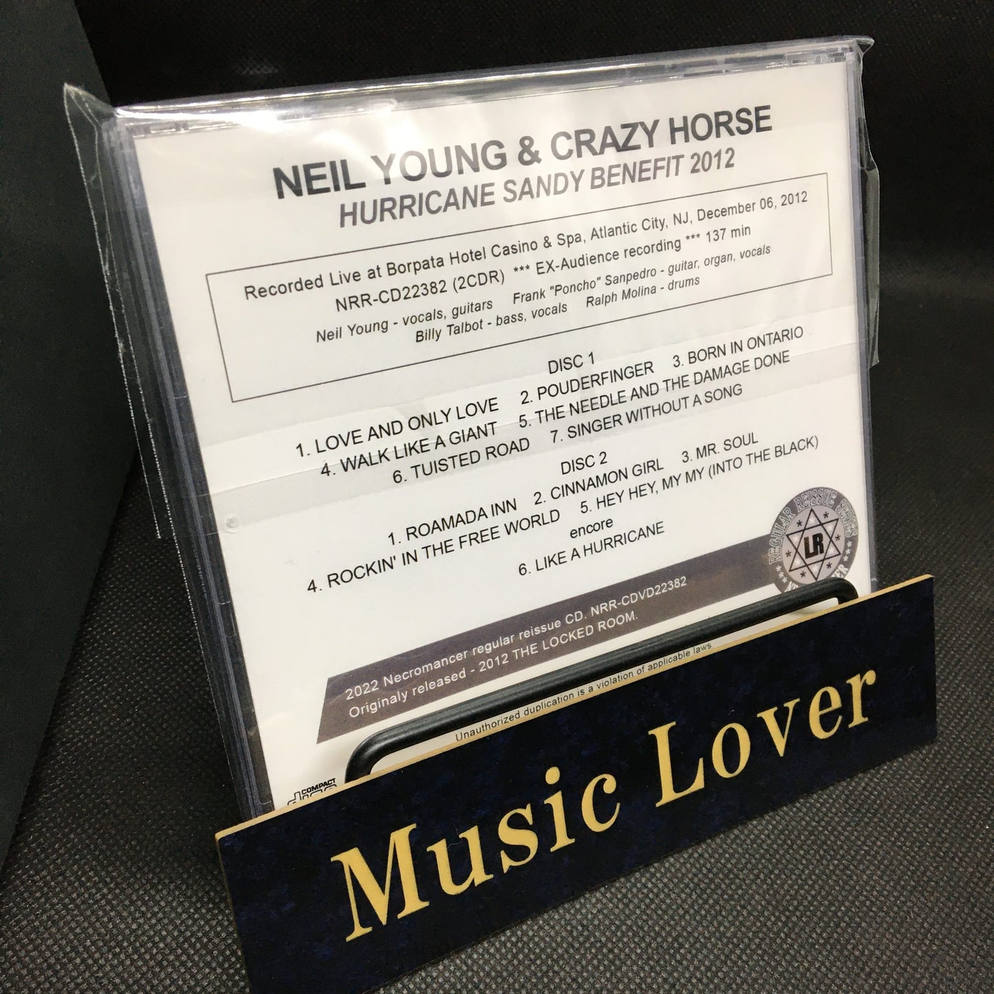 NEIL YOUNG & CRAZY HORSE / HURRICANE SANDY BENEFIT 2012 (2CDR)