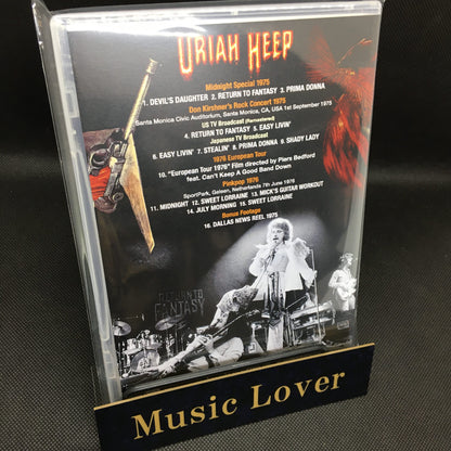 URIAH HEEP / LIVE 1975-1976 PRO SHOT (1DVDR)