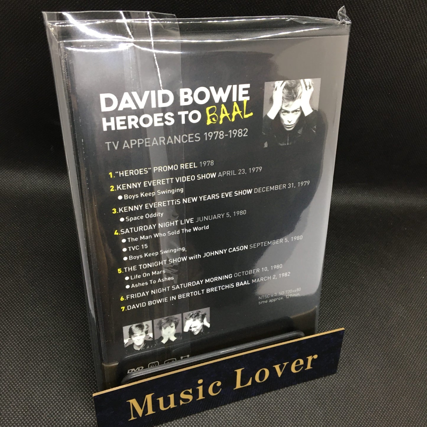 DAVID BOWIE / HEROES TO BAAL (1DVDR)