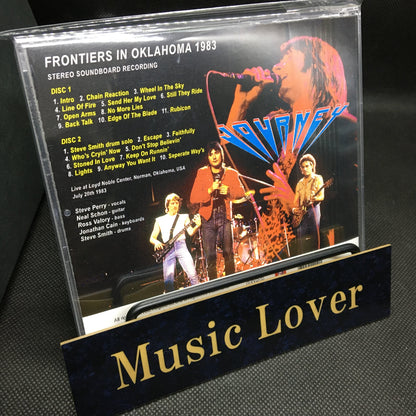 JOURNEY / FRONTIERS IN OKLAHOMA 1983 STEREO SOUNDBOARD (2CDR)
