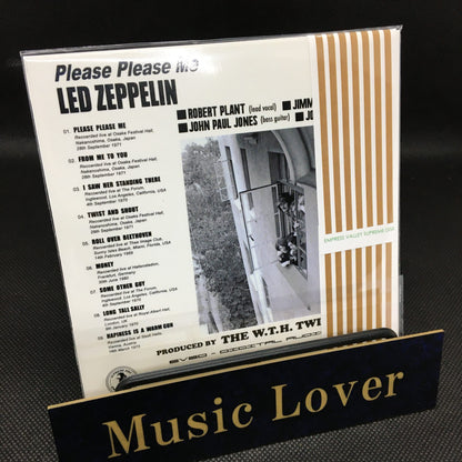 LED ZEPPELIN / PLEASE PLEASE ME (1CD) EMPRESS VALLEY SUPREME DISK Limited ver.
