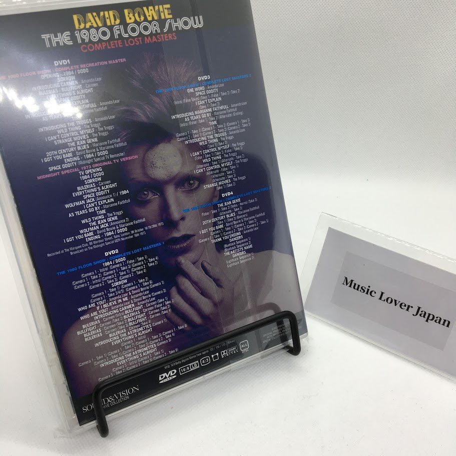 DAVID BOWIE / THE 1980 FLOOR SHOW COMPLETE LOST MASTERS (4DVD)