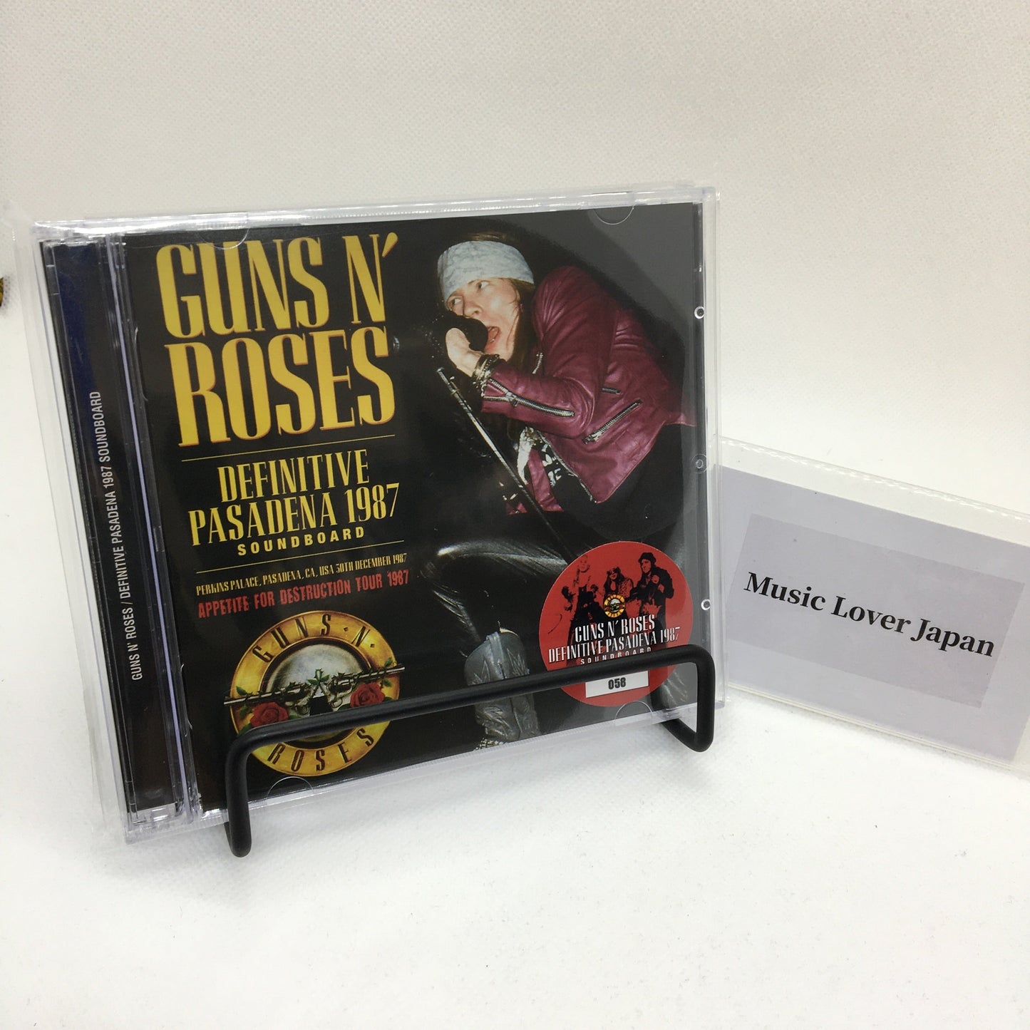 GUNS N' ROSES / DEFINITIVE PASADENA 1987 STEREO SOUNDBOARD (2CD)