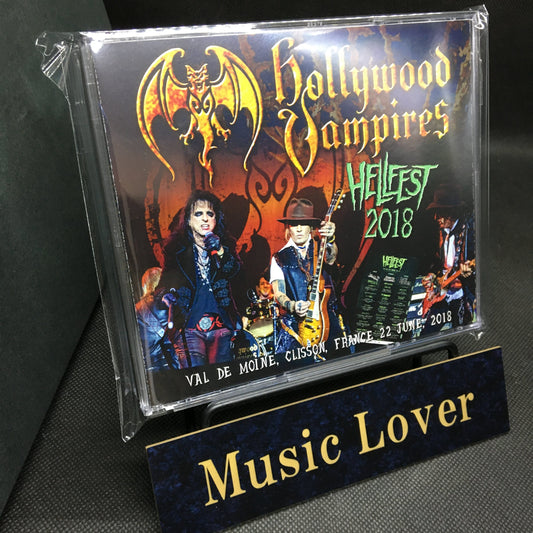 HOLLYWOOD VAMPIRES / HELLFEST 2018 Soundboard / PRO shot (2CDR+1DVDR)