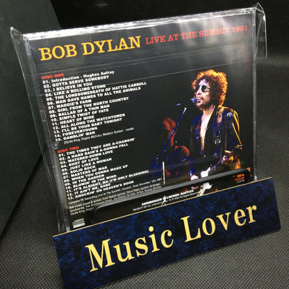 BOB DYLAN / LIVE AT THE SUMMIT 1981 Soundboard (2CDR)